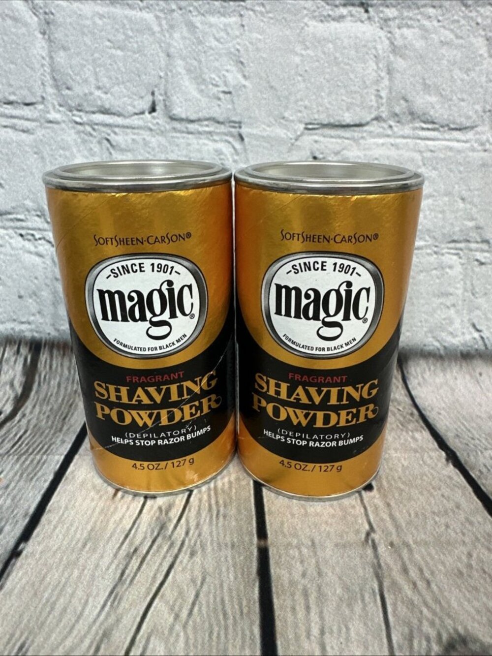 SoftSheen-Carson Magic Razorless Shaving for Men, Magic Shaving Powder - 4.5 oz